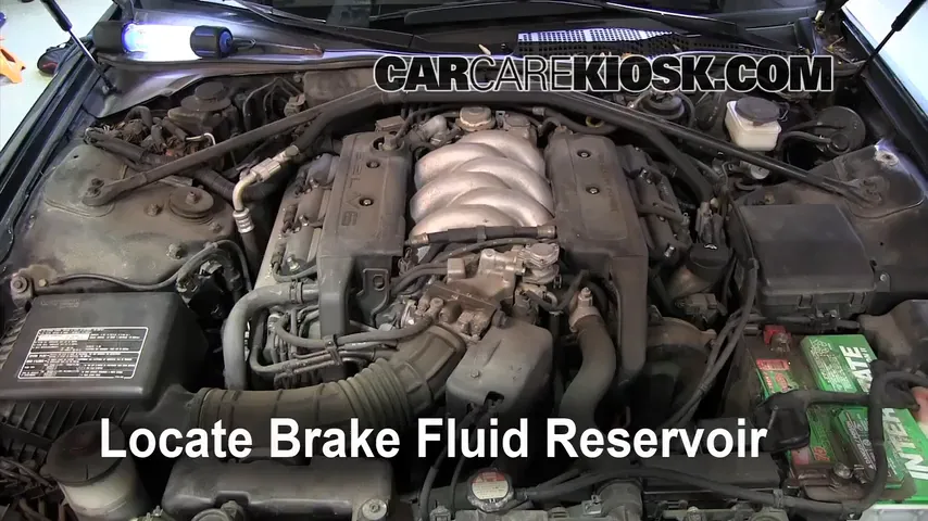 1993 Acura Legend L 3.2L V6 Sedan (4 Door) Brake Fluid